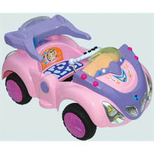 CE agréé voiture de jouet rose à conduire, voitures pour enfants à vendre (WJ277077)